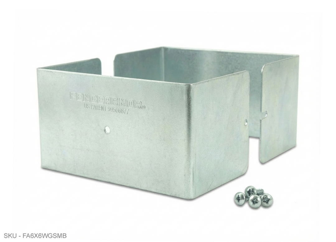 Fence Armor® Full-Protection Post Guard