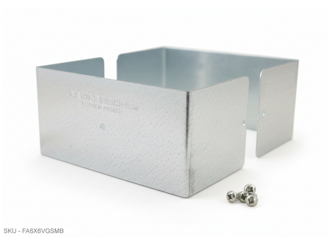 Fence Armor® Full-Protection Post Guard