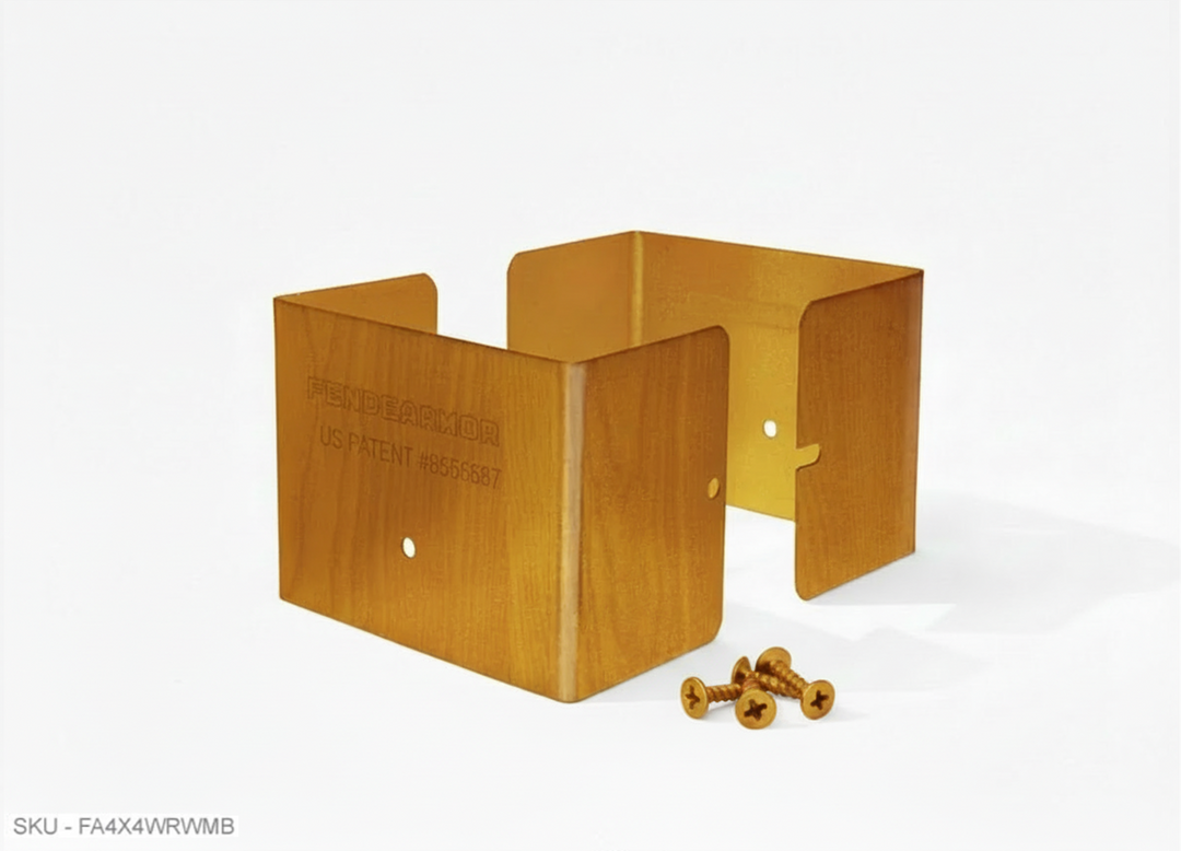 Fence Armor® Full-Protection Post Guard