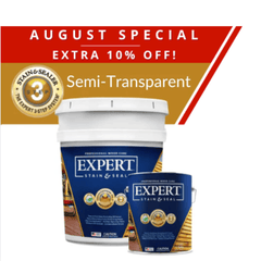 EXPERT Stain & Seal – Semi-Transparent Fence and Deck Stain