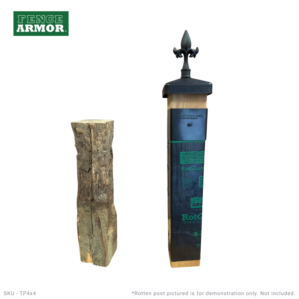 Fence Armor™ Signature Series Display Totem Fence Armor™ Signature Series Sales Display Totem – 25-Year System Sample Fence Armor