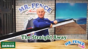 Mr. Fence - STRAIGHTAWAY™ 2.0 Board on Board and Standard combined into one