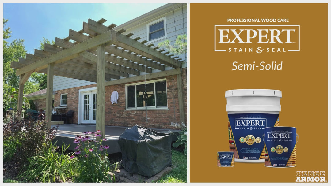 Log & Timber video of Sedona stain color