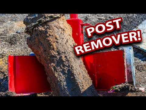 Big Red Post Puller™ | Heavy-Duty Fence Post Removal Tool – Fence Armor
