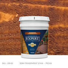 EXPERT Stain & Seal – Semi-Transparent Fence and Deck Stain