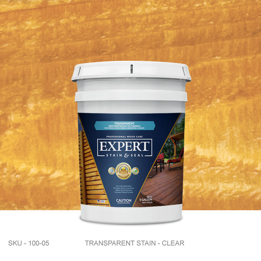 EXPERT Stain & Seal - Transparent