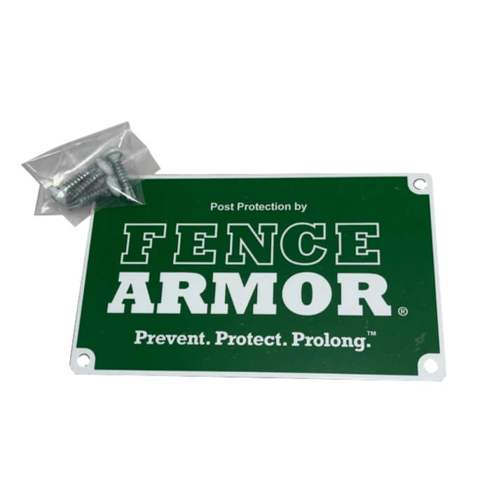 Fence Armor - Name Plate