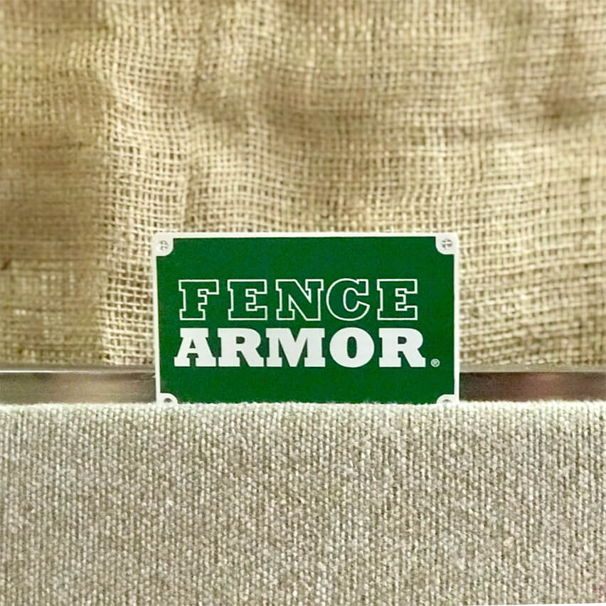 Fence Armor - Name Plate